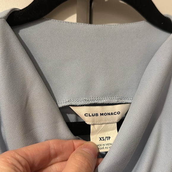 Club Monaco Romantic Jersey Blouse - Picture 4 of 5